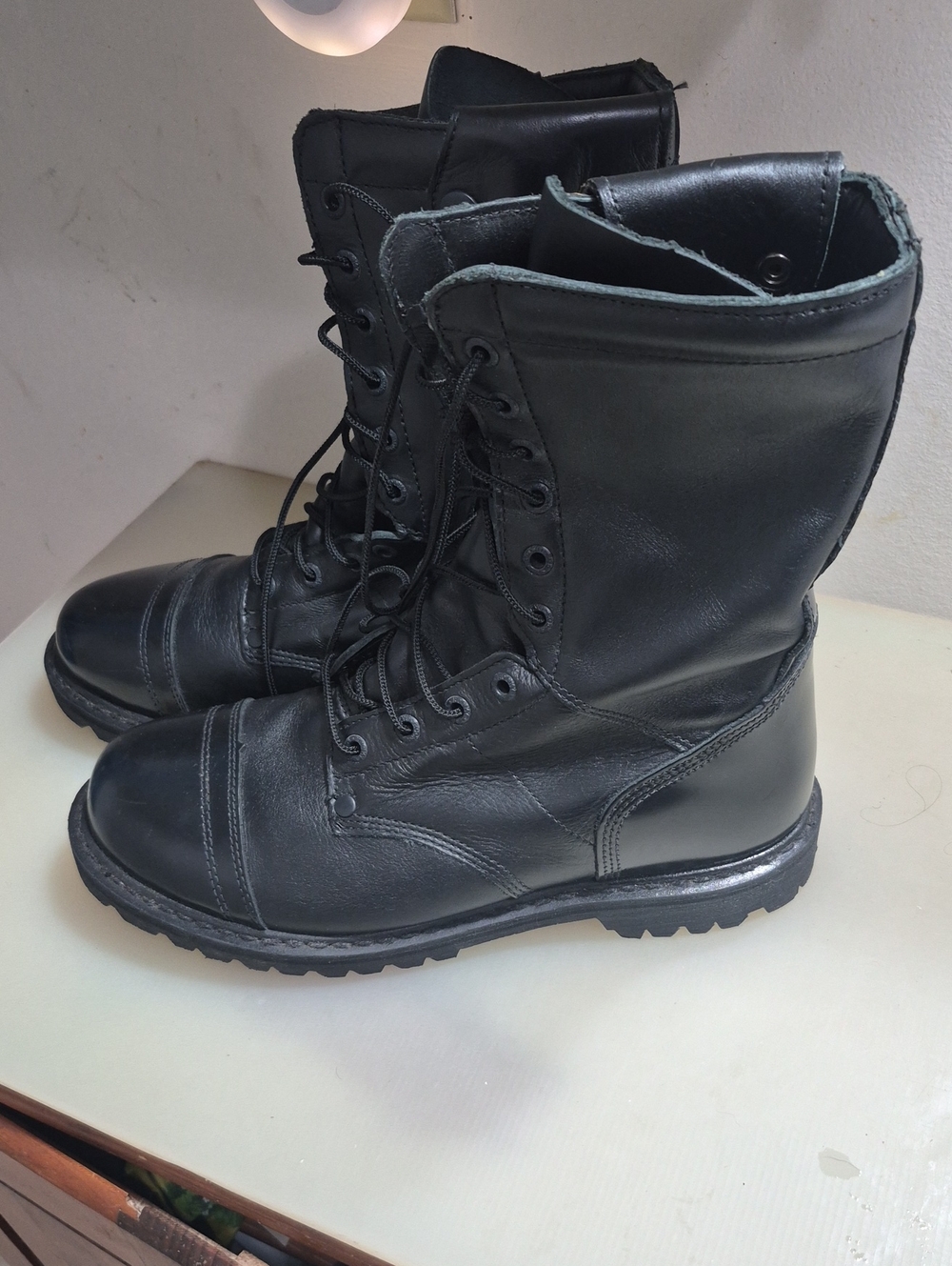 Rocky Men's Black Lace-Up Tactical Boots